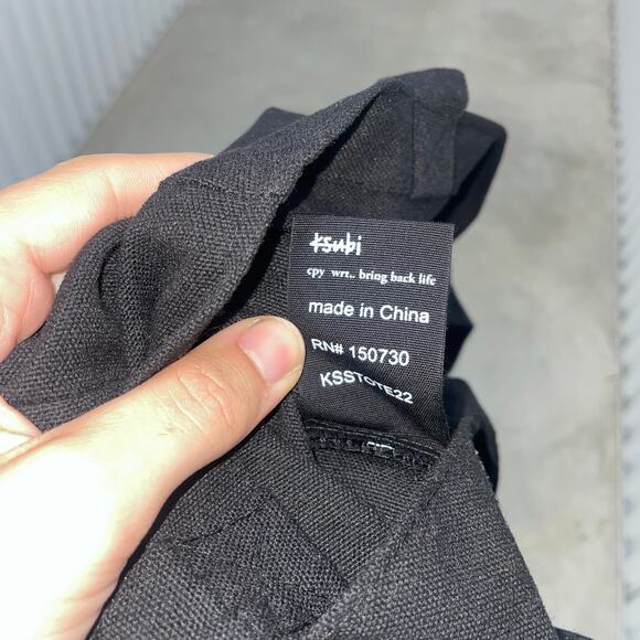 Ksubi Tote Bag recycled material canvas travel shoulder bag - Picture 4 of 4